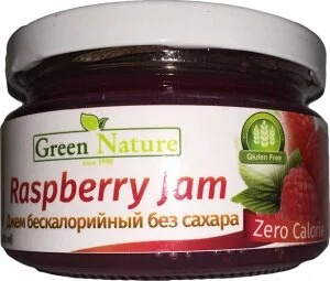 Green Nature Raspberry Jam
