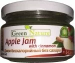 Green Nature Apple Jam with cinnamon + L-carnitine