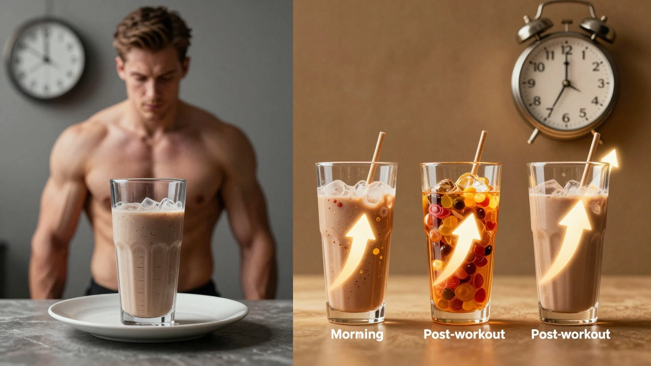 Сравнение: один приём протеина против трёх — влияние на мышцы