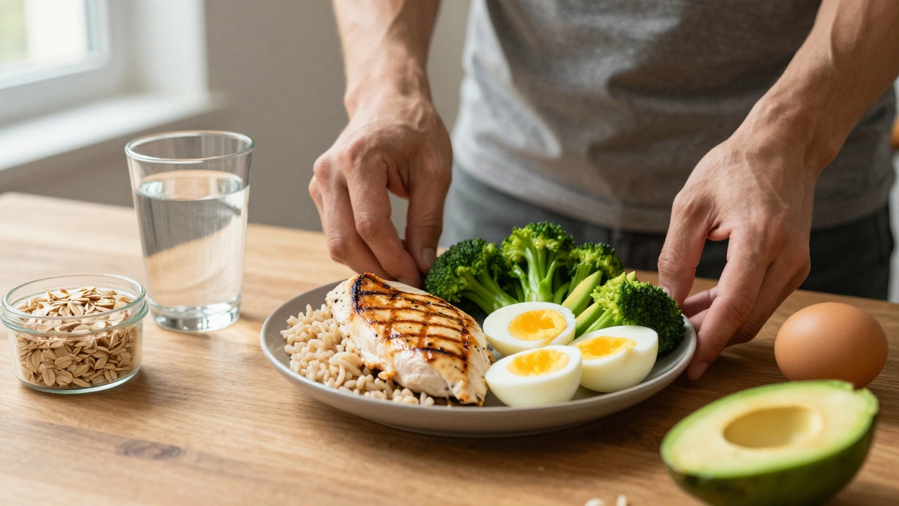 Что лучше кушать при наборе мышечной массы: правильные продукты и режим питания