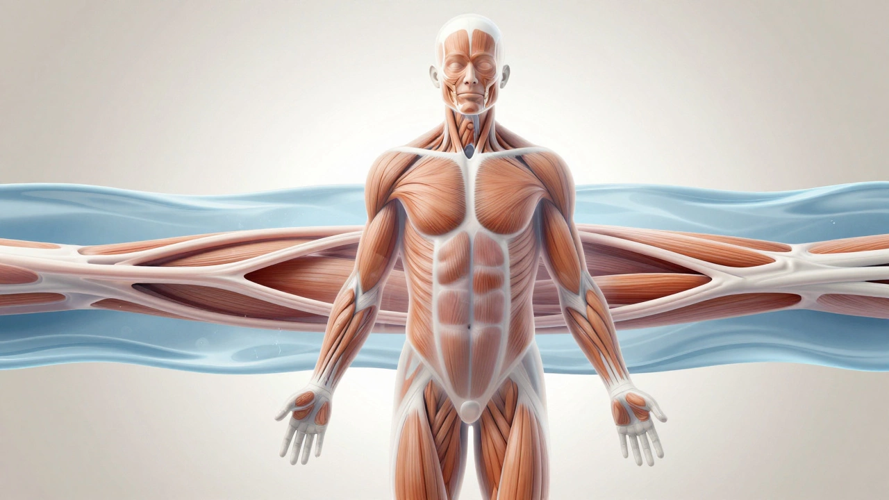 Визуализация роста мышц и задержки воды